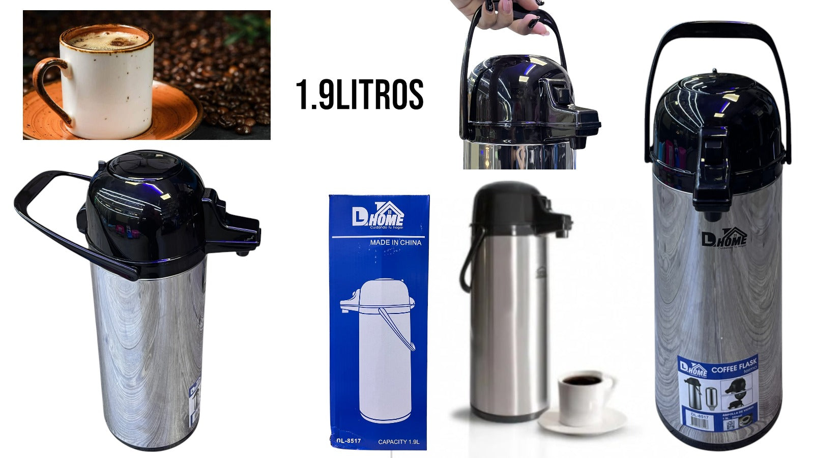 TERMO BOMBA PARA CAFE (1.9 LT ) TERMO BOMBA PARA CAFE (1.9 LT )